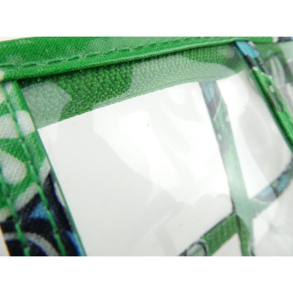 Vera Bradley Cupcakes Green Vinyl Cosmetic Case - Picture 10 of 14